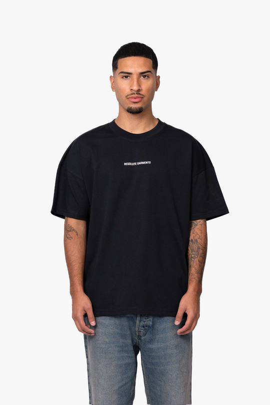 INITIALS T-SHIRT | BLACK