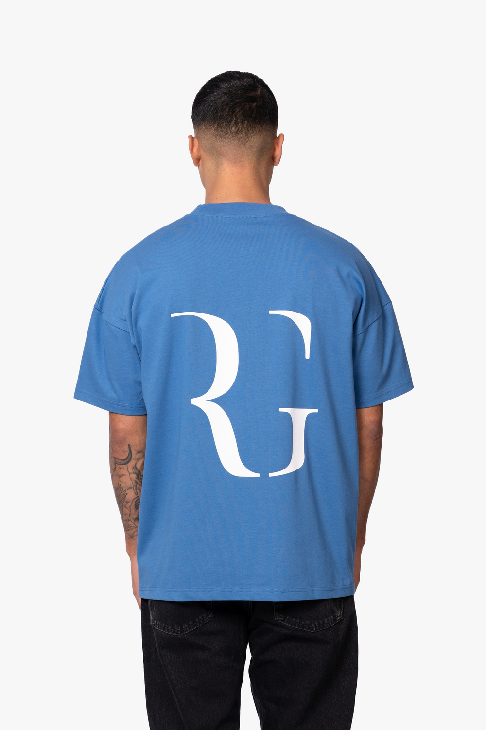 INITIALS T-SHIRT | BLUE