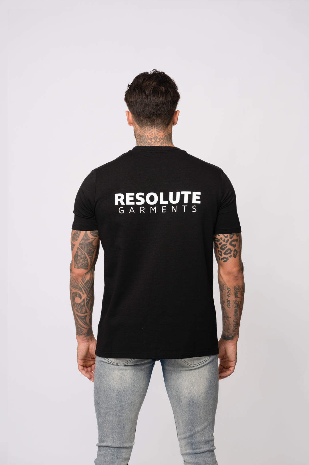 POCKET T-SHIRT | BLACK / WHITE