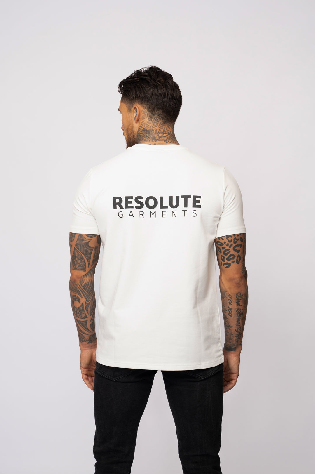 POCKET T-SHIRT | WHITE / BLACK