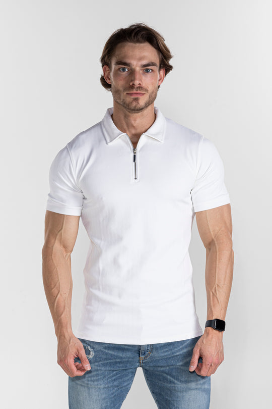 PREMIUM GARMENTS POLO | WHITE